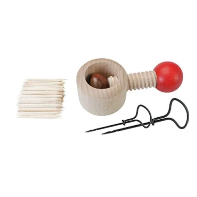 Image de Pebaro SETKASTENIENBOHRER3 Casse Noisette en Bois avec Foret