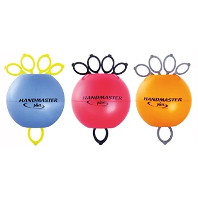 Image de Handmaster Plus Handtrainer Set Fingertrainer Unterarmtrainer, 3 Stärken