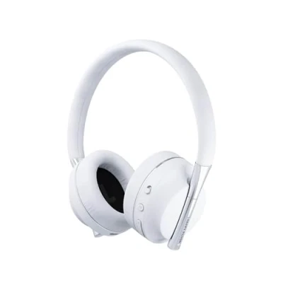 Image de Happy Plugs PLAY Casque Avec fil &amp;sans Arceau USB Type C Bluetooth Blanc Neuf