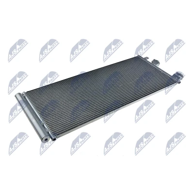 Image de NTY CCS PL 045 Condenseur De Clim avec déshydrateur Aluminium R 134a OPEL: Adam, Corsa E 3/5 portes
