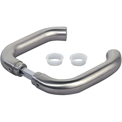 Image de Locinox Paire de poignées 3006I H, carré 8 mm, longueur la tige 120 acier inoxydable, argenté