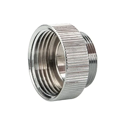 Image de tecuro 4699101 Adaptateur de raccord pour sorties robinetterie AG M 22 x 1 vers IG 3/4&quot; Laiton Chromé