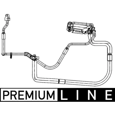 Image de MAHLE ORIGINAL AP 110 000P Conduite à haute/basse pression, climatisation FORD: Transit Mk6 Minibus, Van