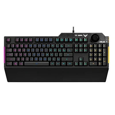 Image de ASUS TUF GAMING K1 clavier USB Noir Neuf