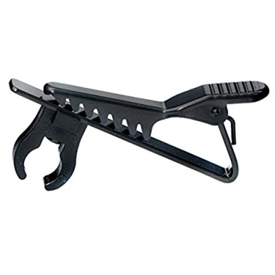 Image de Mini Portable Micro 6 mm Revers Pince à cravate pour Lavalier Mic Noir