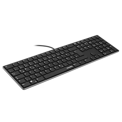 Image de Clavier PC Filaire SPEEDLINK Riva Silencieux Touches Ergonomiques USB A