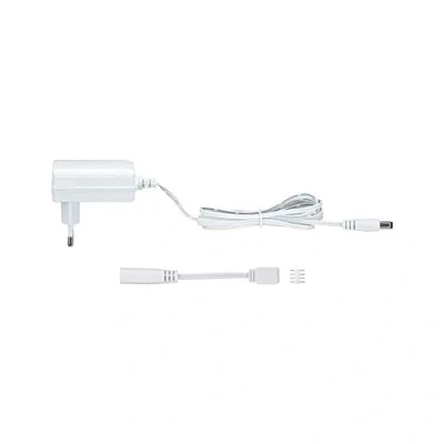 Image de Paulmann 79832 Adaptateur d&#039;alimentation Universel 12 W 230/12 V CC Système d&#039;éclairage Blanc Transformateur en Plastique
