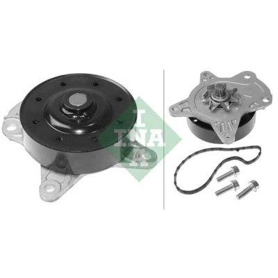 Image de INA 538 0549 10 Pompe à eau pour système dentrainement courroie trapézoïdale nervures TOYOTA: Auris Break, Yaris II 3/5 portes, 5 portes