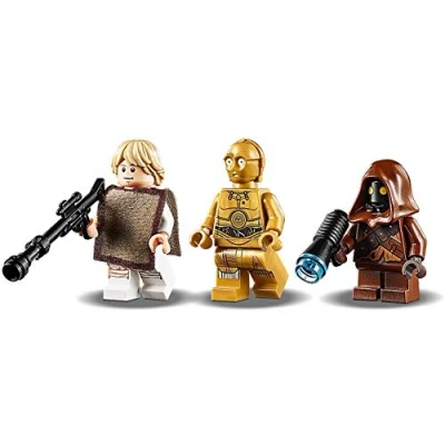 Image de LEGO 75271 Star Wars Le Landspeeder de Luke Skywalker, Ensemble Construction avec Figurine Java, Collection Un Nouvel Espoir