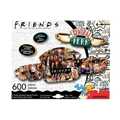 Image de NMR Distribution 75029 Central Perk Double Face Puzzle 600P 86X30 Cm, White, One Size