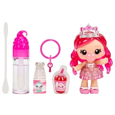 Image de YUMMILAND Lipgloss Poupée Bianca Bubblegum Parfumée avec Kit de Gloss DIY Convient aux Enfants 4 Ans et Plus
