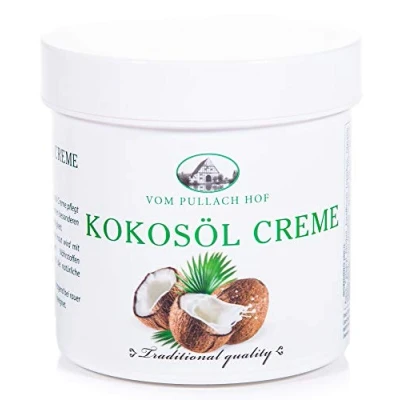 Image de Pullach Hof Crème à l’huile de coco 250 ml Qualité traditionnelle
