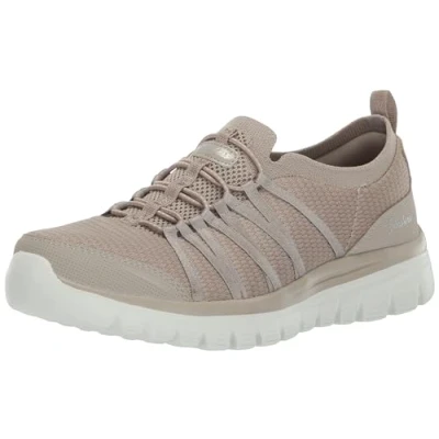Image de Skechers Femme Graceful Soft Soul Basket, Taupe, 39.5 EU