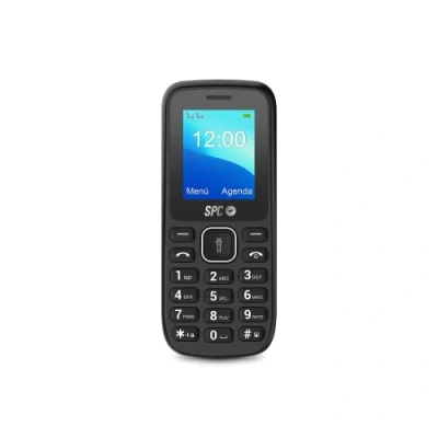 Image de SPC Talk Téléphone Portable, Facile à Utiliser, écran 1,8&quot;, Grande Batterie 800 mAh, Radio FM, Double Carte SIM, Lampe de Poche et caméra arrière Noir