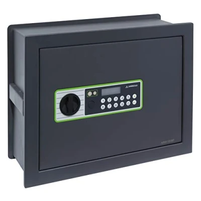 Image de Arregui Supra 241150 Coffre fort à emmurer, 6mm, fond extensible, ouverture code électronique, 32 x 42 15/25 cm
