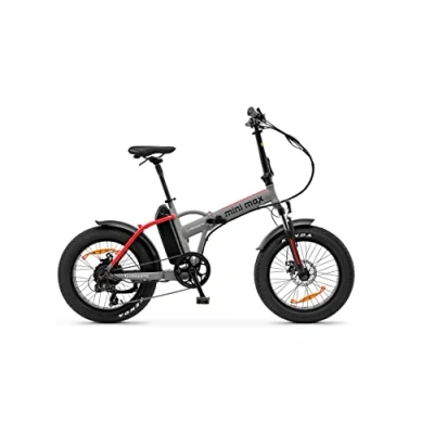 Image de Argento e Mobility Mini Max Gris, Rouge Aluminium Taille unique 50,8 cm (20 ) 26 kg Lithium Ion (Li Ion) Neuf