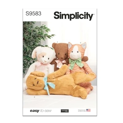 Image de Simplicity SS9583OS Undefined Stuffed Craft OS (taille unique)