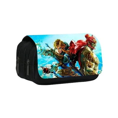 Image de 1 Trousse à Crayons Tears of The Kingdom Grande capacité Motif Dessin animé, Style 9,