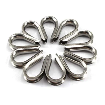 Image de Fil d&#039;acier inoxydable 304 Corde Dé à Coudre, câble dés coudre Gréement, M8, 10 pièces