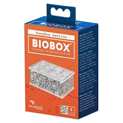 Image de Tecatlantis Easybox Zeolite Recharge Filtrante pour Filtres Biobox 1/2 Aquariophilie Taille S
