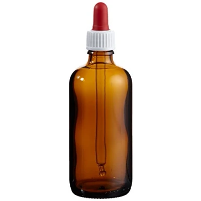 Image de Neolab 17244 Dropper Bouteille, Vis Pipette 100 ml, Marron.