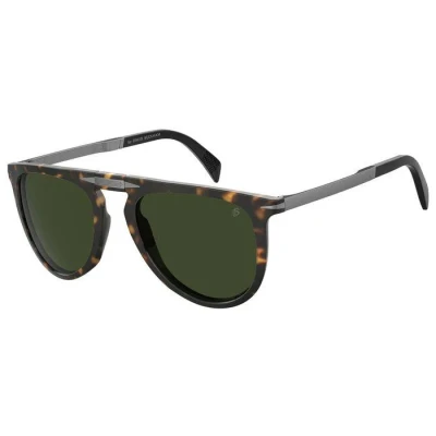 Image de Lunettes de Soleil David Beckham DB 1039/S/FD FOLDING 54/20/140 DARK HAVANA/GREEN injecté/propionate homme