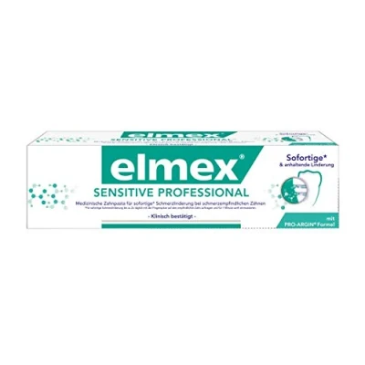 Image de Elmex SENSIBLE PROFESSIONNEL Dentifrice avec ADNANE PRO, Pack De 3 (3 x 75 ml)
