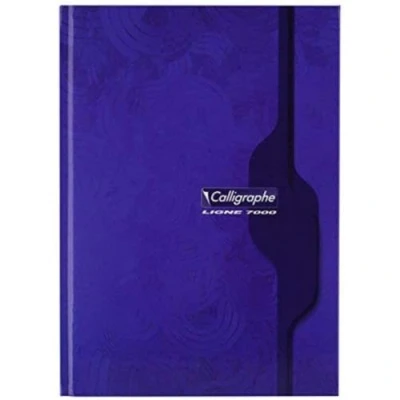Image de Calligraphe 7276C Un Cahier Brochure Rembordée Rigide (une Marque de Clairefontaine) A4 21x29,7 cm 288 Pages Grands Carreaux Papier 70 g Couverture Carte Recyclée Vernie Couleur Aléatoire