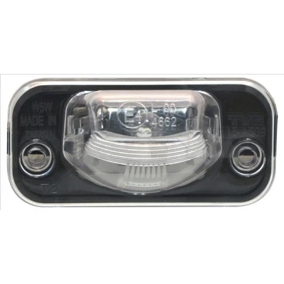 Image de TYC 15 0539 00 2 Eclairage De Plaque d&#039;Immatriculation W5W côté conducteur ou passager avec ampoule VOLKSWAGEN: Transporter 4 Bus,