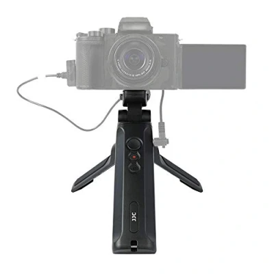 Image de JJC Télécommande et Trépied de Prise Vue pour Panasonic S1 Sir S1H S5 S5II S5IIX GH6 GH5S GH5 G9 G80 G90 G100 FZ1000II etc. Remplace la Poignée DMW SHGR1 Selfies Vlogging