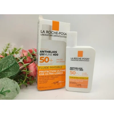 Image de Crème solaire La Roche Posay Anthelios Fluide Invisible SPF 50+ 50ml Hypoallergénique