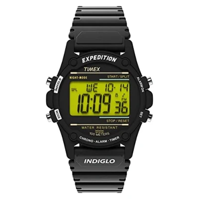 Image de Timex Pour des Hommes Analogique Quartz Montre avec Bracelet en Résine TW2U40300