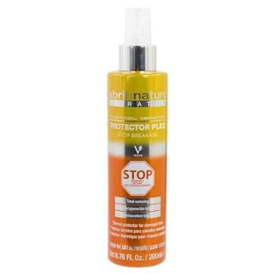 Image de abril et nature Protecteur Thermique Plex, STOP Casse Idéal pour Cheveux Secs et/ou Abîmés Protège contre les fers sèche Avec Kératine Hydratés Doux 200 ml