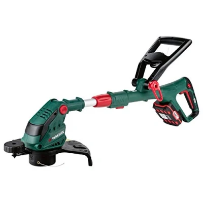 Image de Parkside Tondeuse à Gazon sans Fil X20V PRTA 20 Li B2, tête de Coupe rotative, avec Batterie et Chargeur