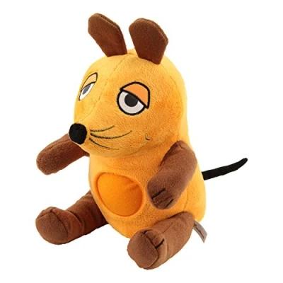 Image de ANSMANN Peluche Veilleuse Souris (1 PCE) LED à câliner pour s&#039;endormir en Toute tranquillité Lumineuse et Musicale