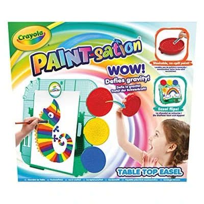 Image de Crayola Paint sation Easel 2 en 1 Loisirs créatifs Coffret de peintures A partir 3 ans