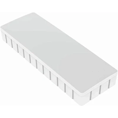 Image de MAUL Aimants MAULsolid 54x19mm (10 pièces) Mini en plastique avec grande force d&#039;adhérence puissants pour tableau Blanc Idéal le bureau et l&#039;atelier