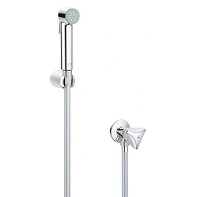 Image de GROHE 26357000 Tempesta F Trigger Spray 30 Set de Douche avec Robinet d’arrêt 1 Jet, Chrome