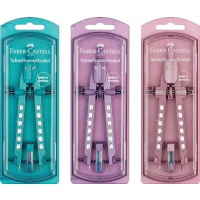Image de Faber Castell Compas à réglage rapide Factory Sparkle