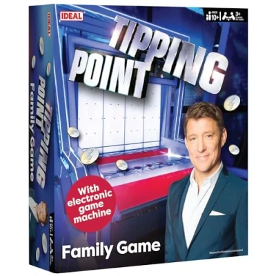 Image de IDEAL , Tipping Point game: with electronic Machine and all new questions Family TV Show Board Game For 3+ Players or teams Ages 10+