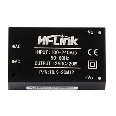 Image de HI LINK HLK 20M12 Lot de 2 modules d&#039;alimentation intelligents avec interrupteur 220 V vers 12 20 W