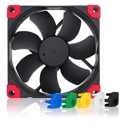 Image de Noctua NF A9 PWM chromax.black.swap, Ventilateur Silencieux Haut de Gamme, 4 Broches (92 mm, Noir)