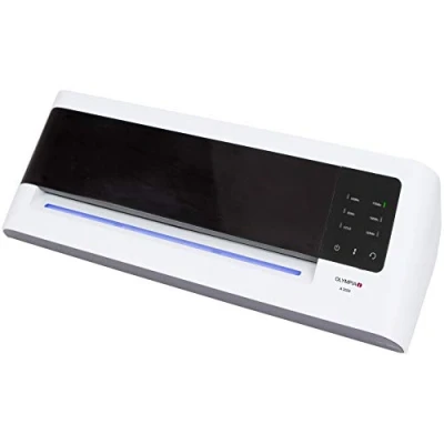 Image de Olympia A 2024 Plastifieuse format max. DIN 4 (230 mm), température: froid/reglable, plastifie sans support, Noir/Blanc