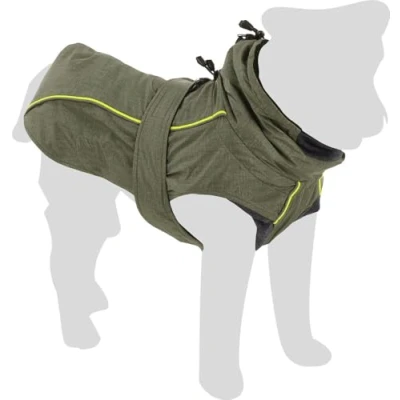 Image de Flamingo Manteau pour Chien Dover Imperméable et Chaud Taille A:30cm B:42cm C:42 48cm Idéal Teckel, Shih Tzu, Coton de Tuléar Bichon Frisé