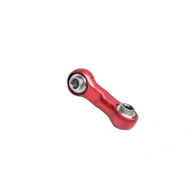 Image de GPM Racing Aluminium 7075 Alloy Steering Drag Link for Arrma 1/18 Granite GROM Mega 380 Brushed 4X4 Monster Truck ARA2102 Upgrade Parts Red