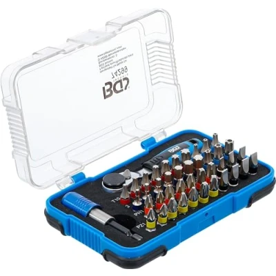 Image de BGS 74299 Jeu d’embouts couleur avec cliquet à embouts 6,3 mm (1/4&quot;) 43 pièces